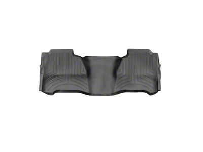 Weathertech DigitalFit Rear Floor Liner; Black (17-22 F-250 Super Duty SuperCrew w/ Front Bucket Seats & Rear Underseat Storage)