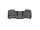 Weathertech DigitalFit Rear Floor Liner; Black (17-22 F-250 Super Duty SuperCrew w/ Front Bucket Seats & Rear Underseat Storage)