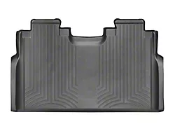 Weathertech DigitalFit Rear Floor Liner; Black (17-24 F-250 Super Duty SuperCrew w/ Front Bench Seat & w/o Rear Underseat Storage)