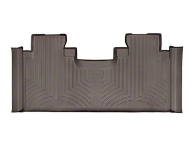 Weathertech DigitalFit Rear Floor Liner; Cocoa (17-24 F-250 Super Duty SuperCab)