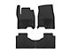 Weathertech All-Weather Front and Rear Rubber Floor Mats; Black (21-24 Tahoe)