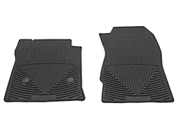 Weathertech All-Weather Front Rubber Floor Mats; Black (15-20 Tahoe)
