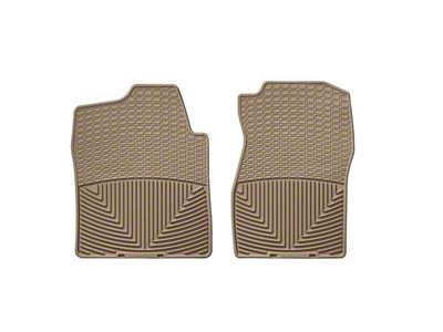 Weathertech All-Weather Front Rubber Floor Mats; Tan (07-14 Tahoe)