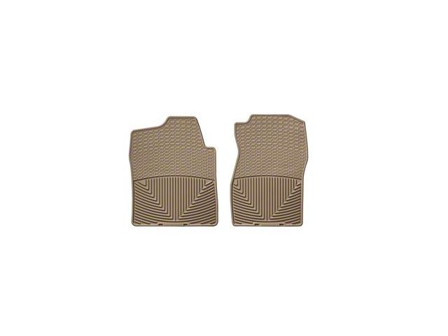 Weathertech All-Weather Front Rubber Floor Mats; Tan (07-14 Tahoe)