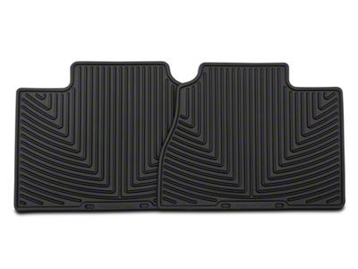 Weathertech All-Weather Rear Rubber Floor Mats; Black (07-14 Tahoe)