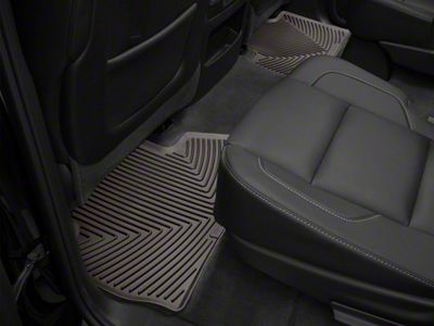 Weathertech All-Weather Second Row Rubber Floor Mats; Cocoa (15-20 Tahoe)