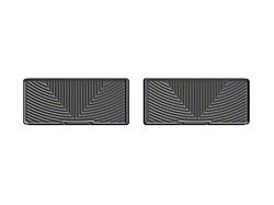 Weathertech All-Weather Third Row Rubber Floor Mats; Black (15-20 Tahoe)