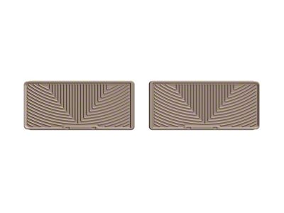 Weathertech All-Weather Third Row Rubber Floor Mats; Tan (15-20 Tahoe)