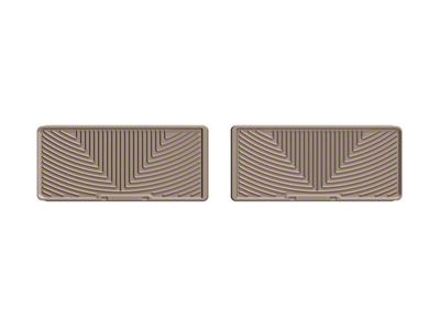 Weathertech All-Weather Third Row Rubber Floor Mats; Tan (15-20 Tahoe)