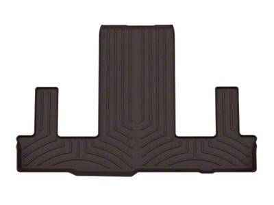 Weathertech Rear Floor Liner HP; Cocoa (21-25 Tahoe w/ 2nd Row Bucket Seats)