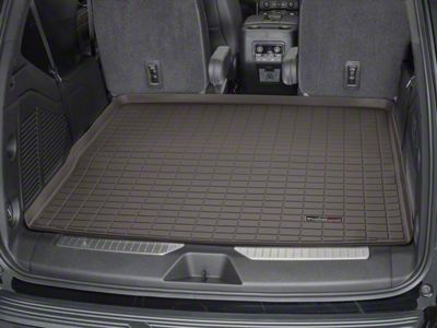Weathertech DigitalFit Cargo Liner; Behind 2nd Row; Cocoa (21-25 Tahoe)