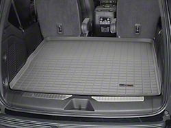 Weathertech DigitalFit Cargo Liner; Behind 2nd Row; Gray (21-26 Tahoe)
