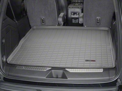 Weathertech DigitalFit Cargo Liner; Behind 2nd Row; Gray (21-25 Tahoe)