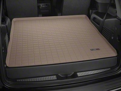 Weathertech DigitalFit Cargo Liner; Behind 2nd Row; Tan (15-20 Tahoe w/o 3rd Row Seat Delete)