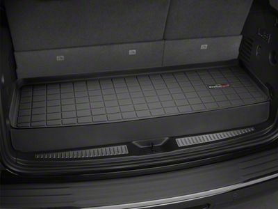 Weathertech DigitalFit Cargo Liner; Behind 3rd Row; Black (15-20 Tahoe)