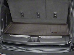 Weathertech DigitalFit Cargo Liner; Behind 3rd Row; Cocoa (21-26 Tahoe)
