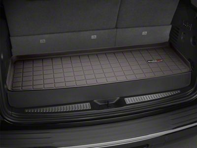 Weathertech DigitalFit Cargo Liner; Behind 3rd Row; Cocoa (15-20 Tahoe)