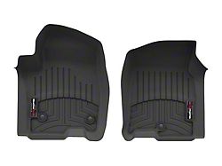 Weathertech DigitalFit Front Floor Liners; Black (21-26 Tahoe Police w/ Vinyl Flooring)