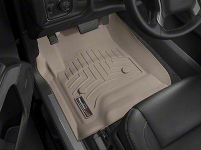 Weathertech DigitalFit Front Floor Liners; Tan (15-20 Tahoe)