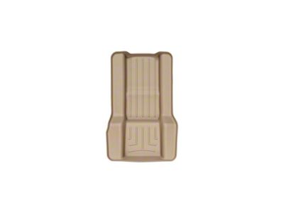 Weathertech DigitalFit Rear Center Aisle Floor Liner; Tan (07-10 Tahoe w/ 2nd Row Bucket Seats)