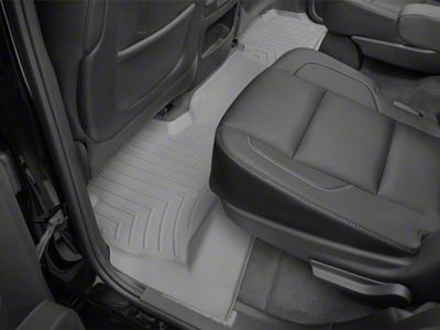 Weathertech DigitalFit Rear Floor Liner; Gray (15-20 Tahoe)