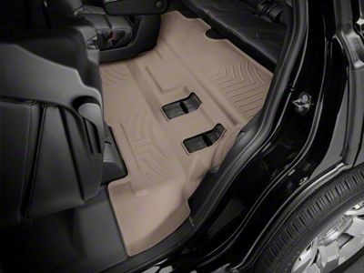 Weathertech DigitalFit Third Row Floor Liner; Tan (15-20 Tahoe w/ Third Row Seats)