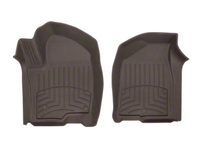Weathertech Front Floor Liner HP; Cocoa (21-25 Tahoe)