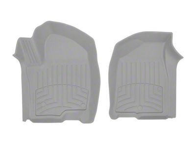 Weathertech Front Floor Liner HP; Gray (21-25 Tahoe)