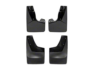4-Piece Mud Flaps For Chevy Suburban & Tahoe, GMC Yukon 2021-2023 - Front & Rear, Black