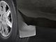 Weathertech No-Drill Mud Flaps; Rear; Black (07-14 Tahoe LTZ w/o OE Fender Flares & Power Retractable Running Boards, Excluding Hybrid)