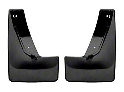 Weathertech No-Drill Mud Flaps; Rear; Black (21-26 Tahoe)