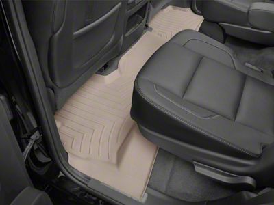 Weathertech DigitalFit Rear Floor Liner; Tan (15-20 Tahoe)