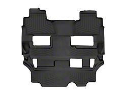 Weathertech Rear and Third Row Floor Liner HP; Black (15-20 Tahoe w/ 2nd Row Bench Seat)