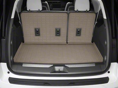 Weathertech SeatBack Cargo Liner HP; Tan (22-26 Tahoe)