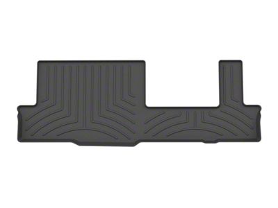 Weathertech Third Row Floor Liner HP; Black (21-24 Tahoe w/ 2nd Row Bench Seat)