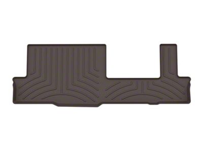 Weathertech Third Row Floor Liner HP; Cocoa (21-24 Tahoe w/ 2nd Row Bench Seat)