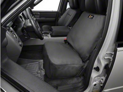 Weathertech Universal Front Bucket Seat Protector; Black (07-24 Tahoe)