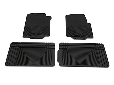 WeatherTech All-Weather Tan Floor Mats W47TN-W20TN - Custom Fit For 1st & 2nd Row, 4-Piece Set (Front) - Made In USA