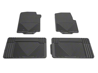 Weathertech All-Weather Front and Rear Rubber Floor Mats; Gray (04-08 F-150 SuperCab, SuperCrew)