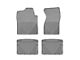 Weathertech All-Weather Front and Rear Rubber Floor Mats; Gray (99-06 Silverado 1500 Extended Cab, Crew Cab)