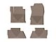 Weathertech All-Weather Front and Rear Rubber Floor Mats; Tan (14-18 Sierra 1500 Crew Cab)