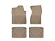 Weathertech All-Weather Front and Rear Rubber Floor Mats; Tan (99-06 Silverado 1500 Extended Cab, Crew Cab)