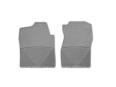 Weathertech All-Weather Front Rubber Floor Mats; Gray (07-13 Silverado 1500)