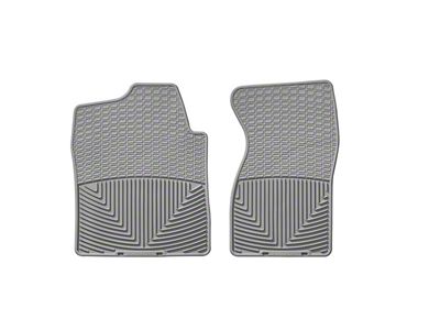 Weathertech All-Weather Front Rubber Floor Mats; Gray (99-06 Silverado 1500)