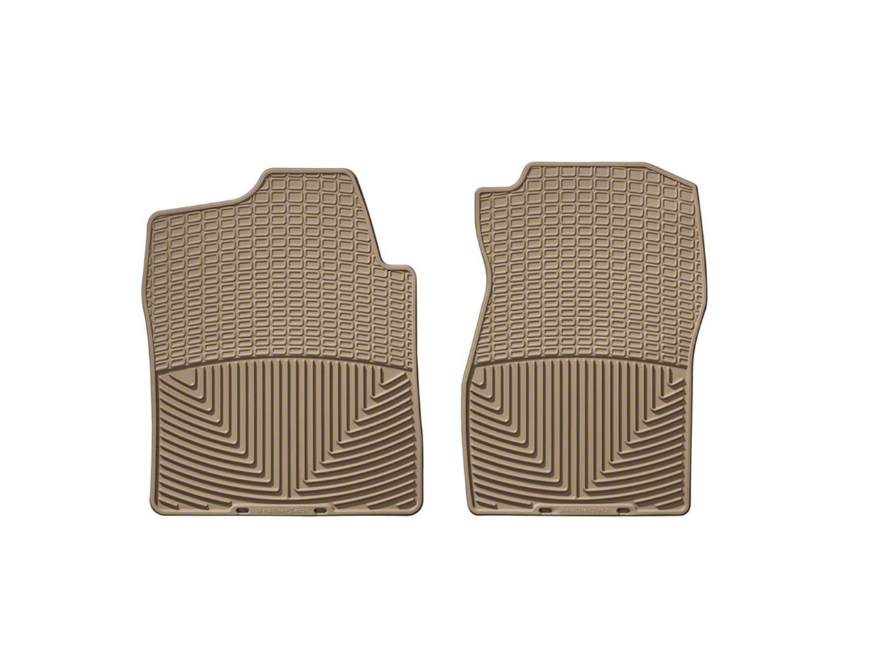 Weathertech Silverado All Weather Front Rubber Floor Mats Tan W72TN