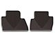Weathertech All-Weather Rear Rubber Floor Mats; Cocoa (14-18 Sierra 1500 Double Cab, Crew Cab)