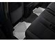 Weathertech All-Weather Rear Rubber Floor Mats; Gray (07-13 Sierra 1500 Extended Cab)