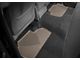 Weathertech All-Weather Front and Rear Rubber Floor Mats; Tan (14-18 Sierra 1500 Double Cab)