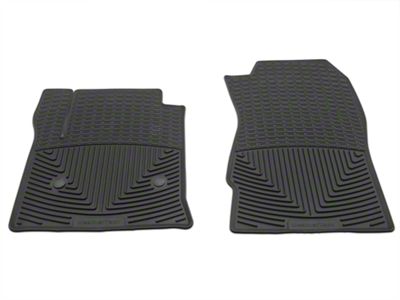 Weathertech All-Weather Front Rubber Floor Mats; Black (15-20 Yukon)