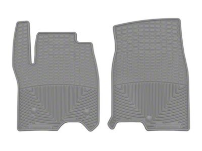 Weathertech All-Weather Front Rubber Floor Mats; Gray (21-25 Yukon)